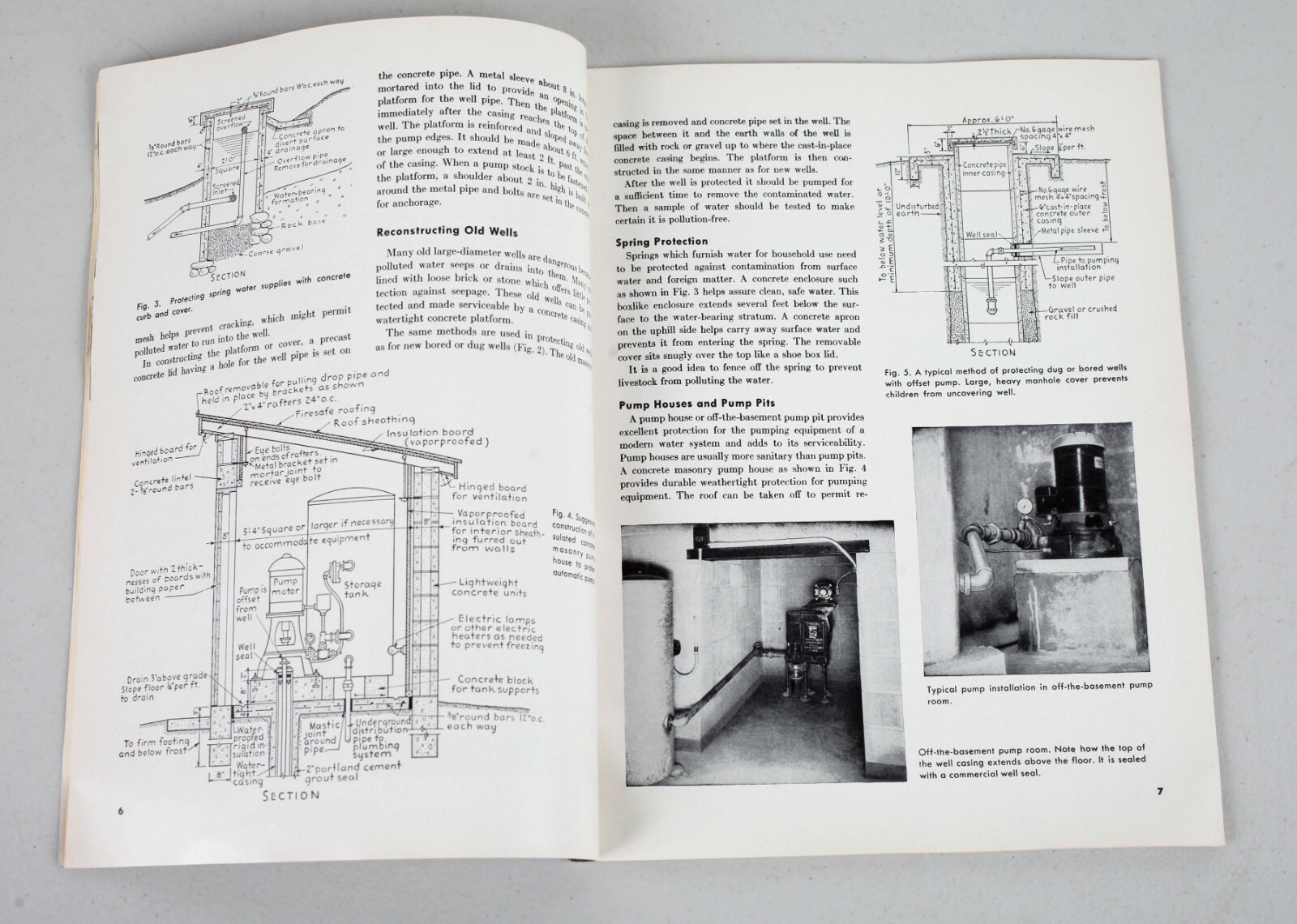 1952 Portland Cement Association Concrete Structures for Farm Water Booklet