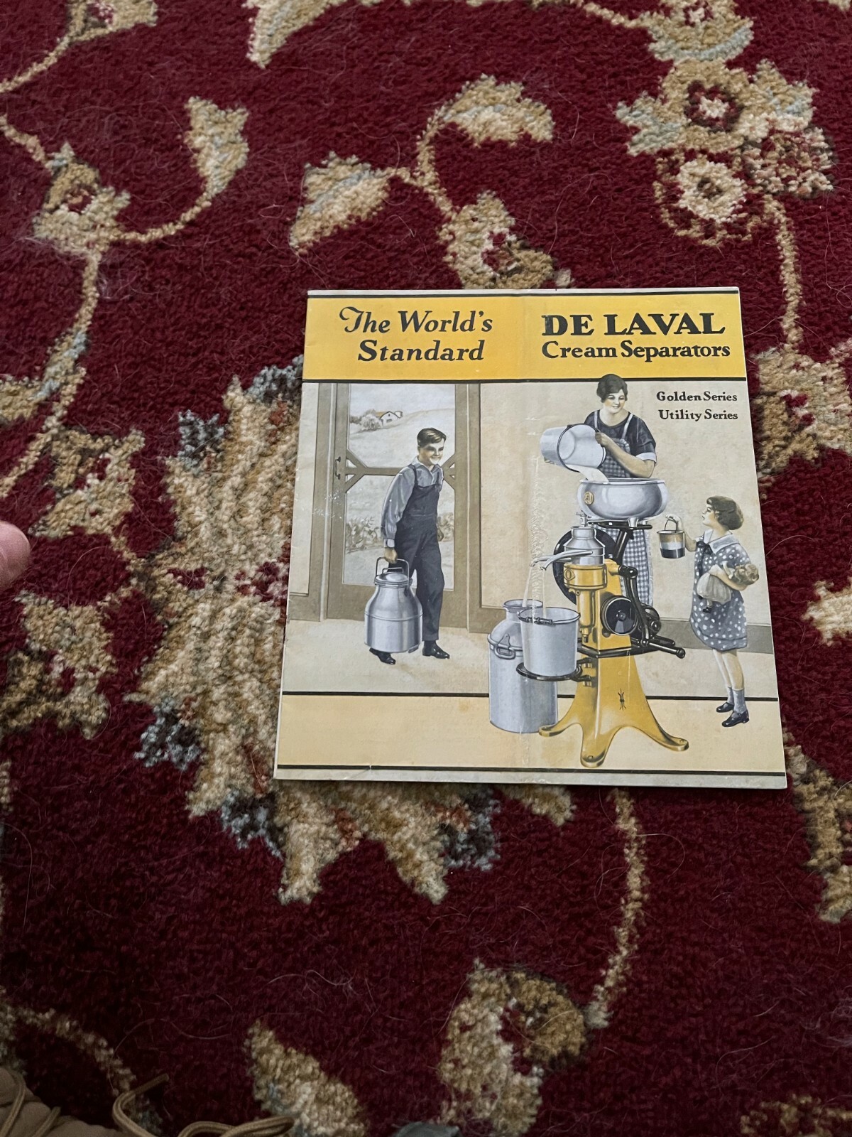 De Laval Cream Separator For 1929 Brochure FCCA