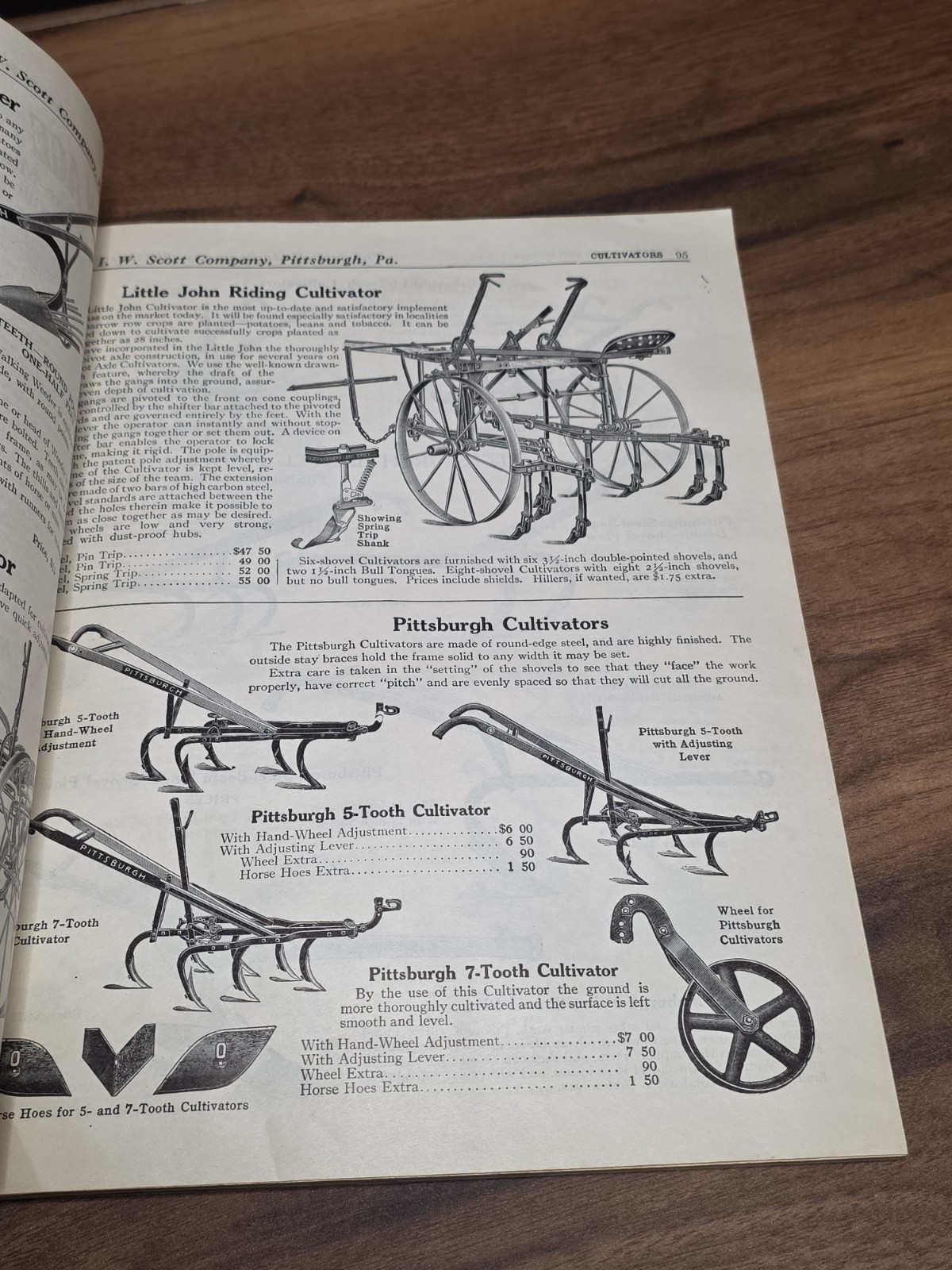 1926 Scott Co Catalog Farm Machinery Tools Plows Seeds Flowers Washer