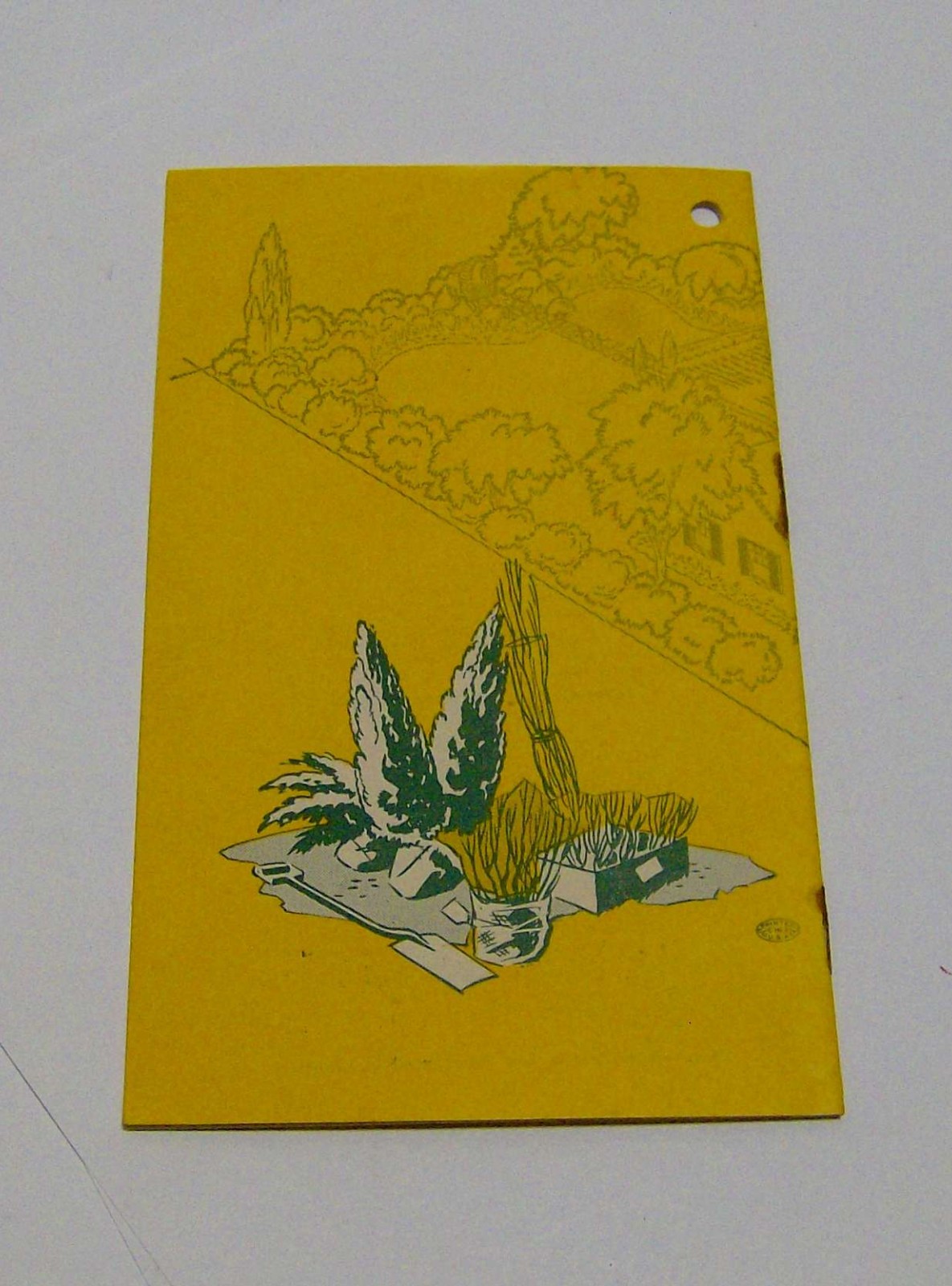 vintage 1950s DRESSELL NURSERIES South Hadley Massachusetts booklet HOW TO PLANT