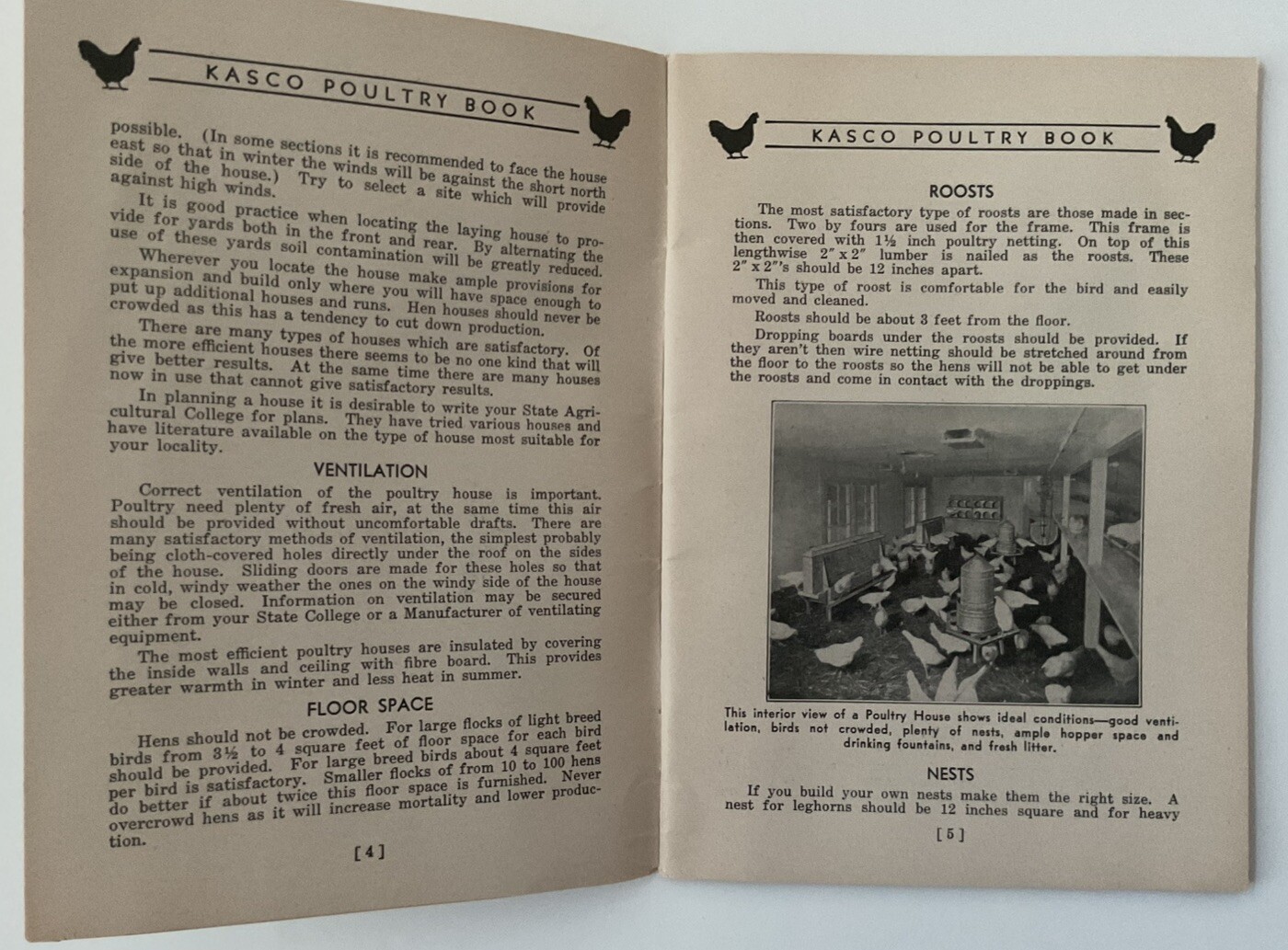 Kasco Poultry Book 1934 Edition – 55 Pages