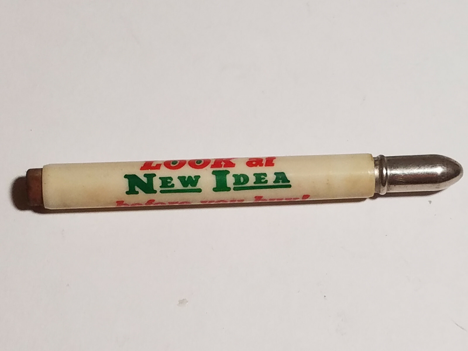 New Idea Farm Equipment Bullet Pencil, Look at New Idea Before You Buy
