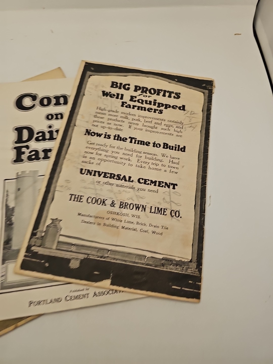 3 farm catalog concrete cement 1918 etc dairy portland silo book