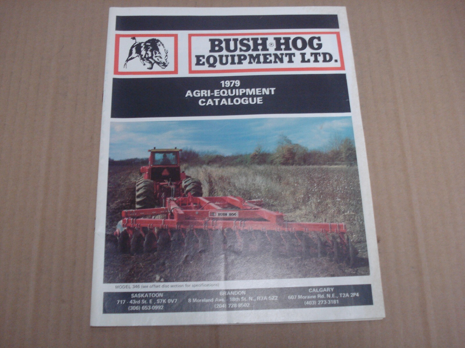 1979 Bush Hog Agri-Equipment Catalogue