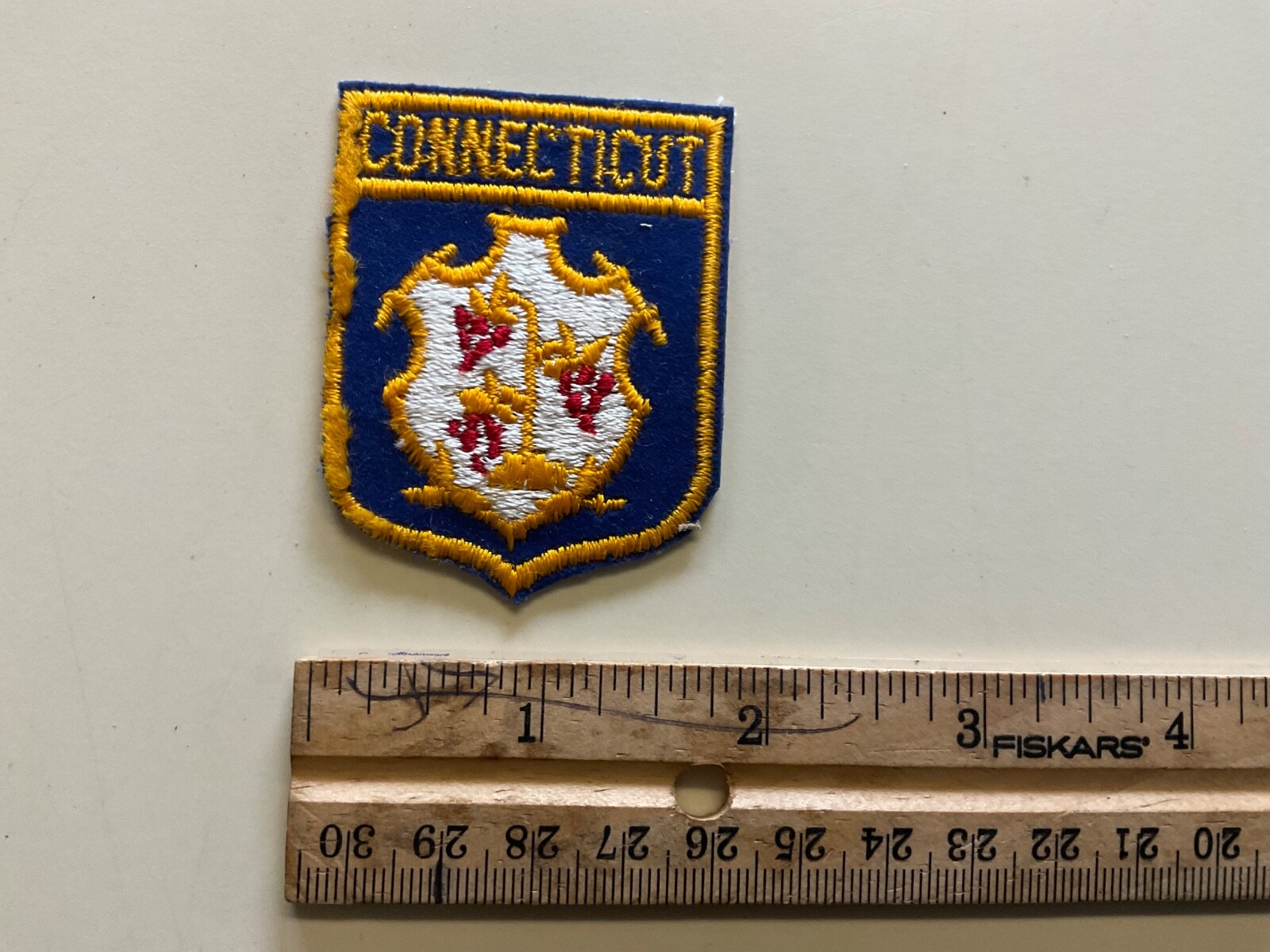 Connecticut Vintage Sew On State Patch