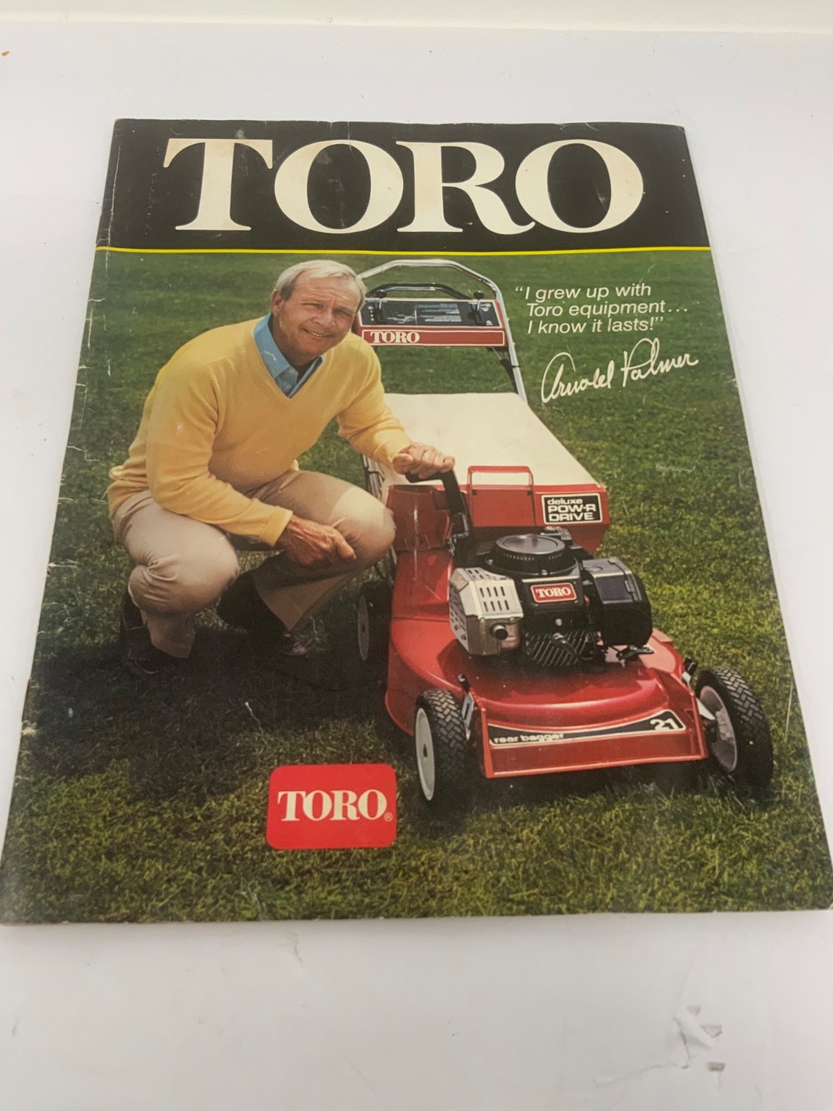 The Toro 1983 Arnold Palmer Sales Brochure