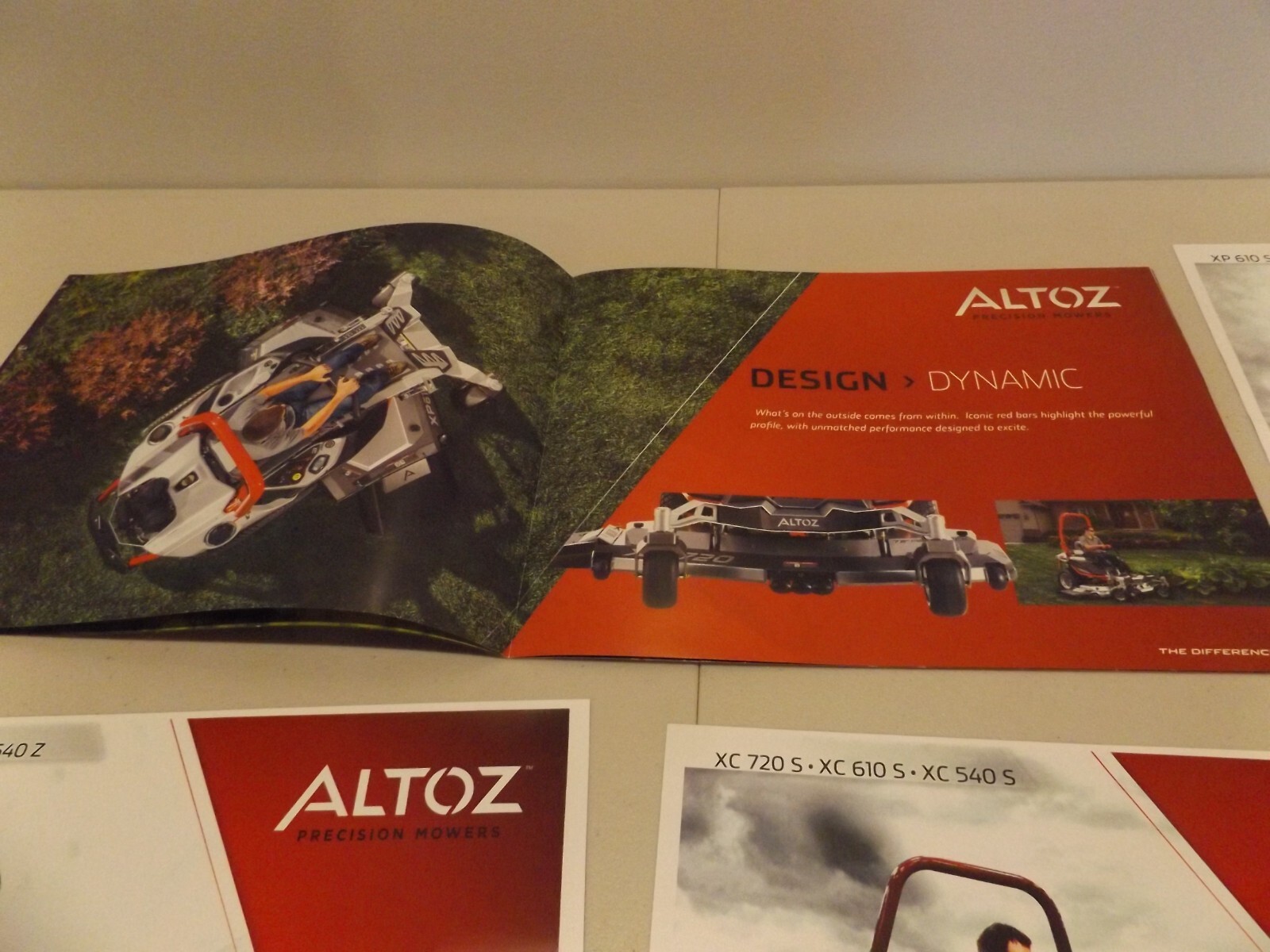 5-pc. ALTOZ PRECISION MOWERS, LIT. # 90000178, 181, 182, 183, 184, 2013