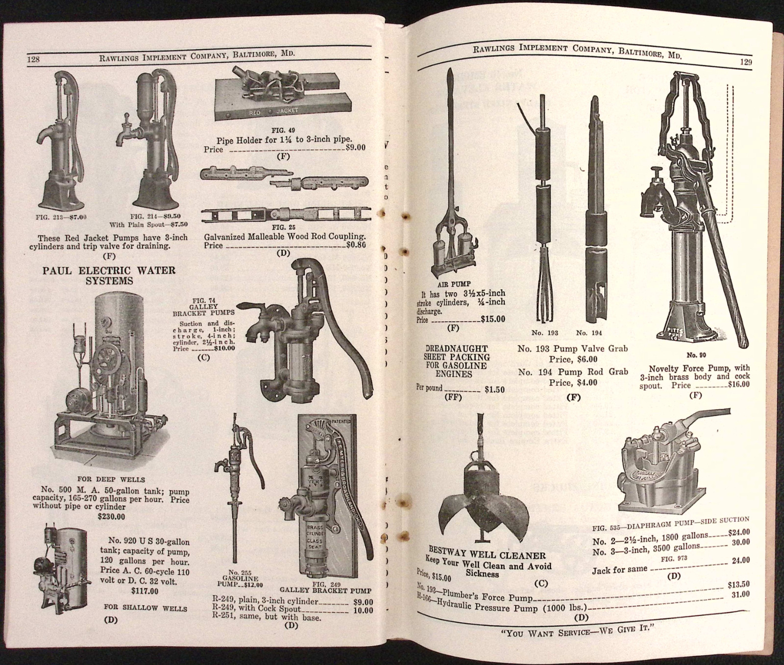 1929 Rawlings Supply House of the South Farm Implements Catalog 41