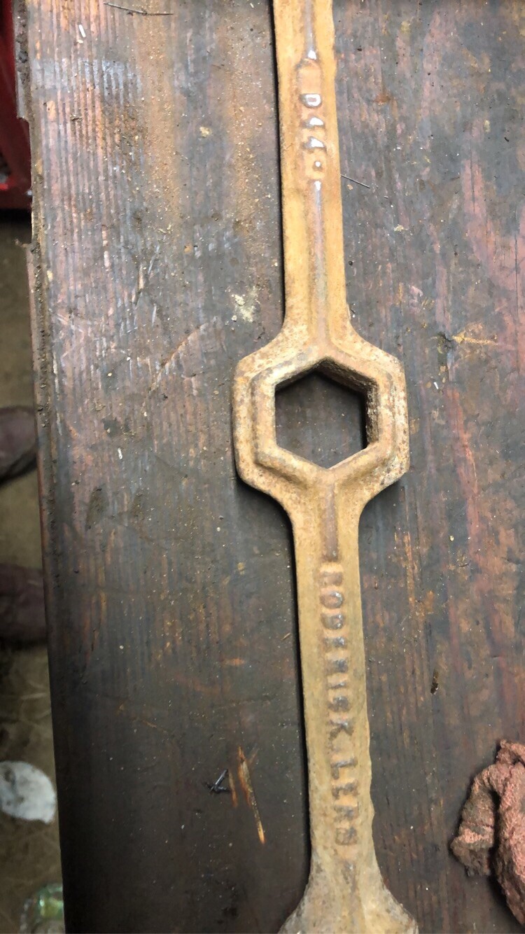 VINTAGE RARE 1910&rsquo;s RODERICK LEAN,OHIO, NEW CENTURY CULTIVATOR, WRENCH,FARM TOOL