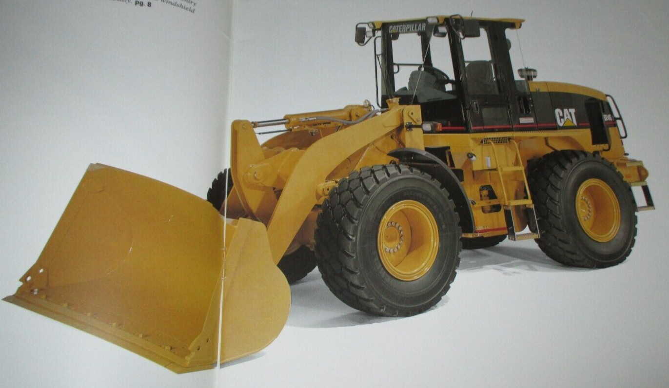 Caterpillar 924Gz Wheel Loader Sale Brochure Literature AEHQ0546 1999 ORIGINAL!