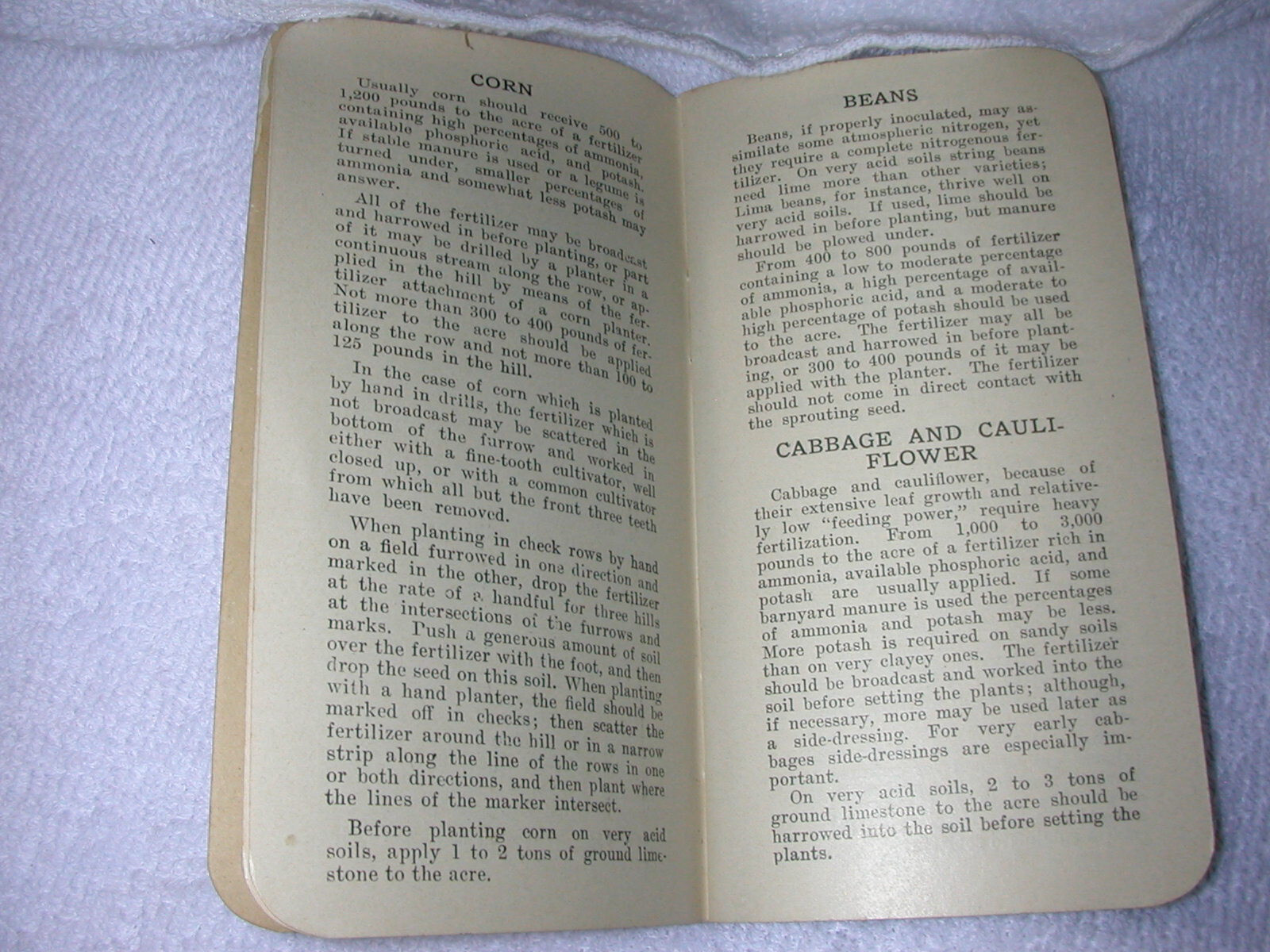 1920 Pocket Note Book Sharpless & Carpenter Fertilizers of E.R. Kloos, Agt.