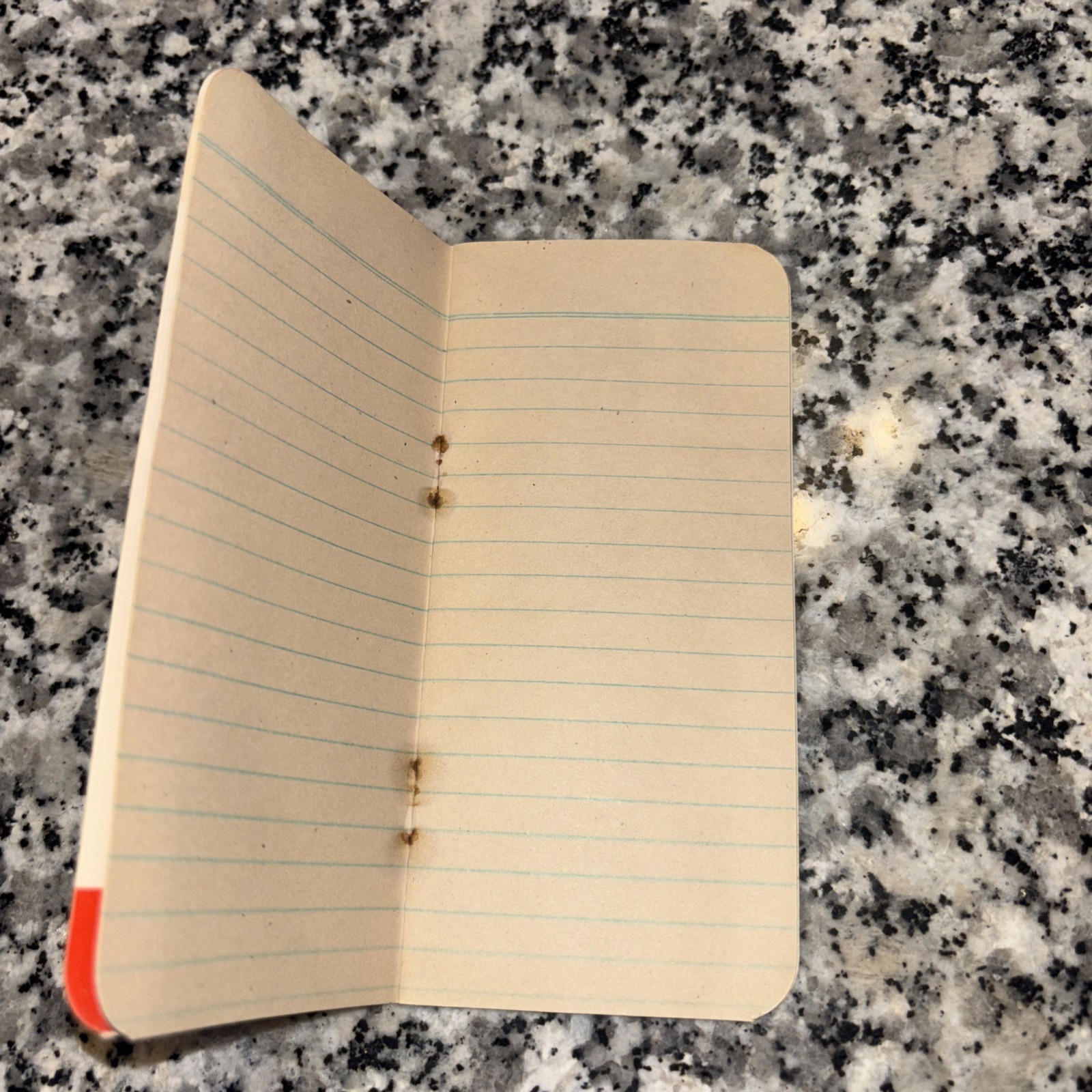 1952 Your Plymouth Harvest Twines Pocket Reminder Notebook
