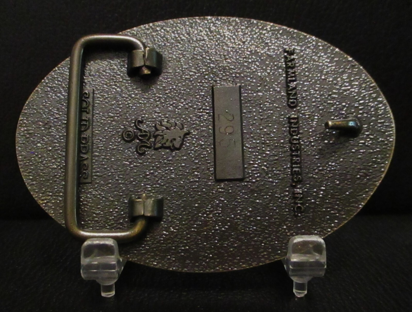 Moly Gard 500+ Farmland Lubricant Solid Brass Belt Buckle Farm & Construction