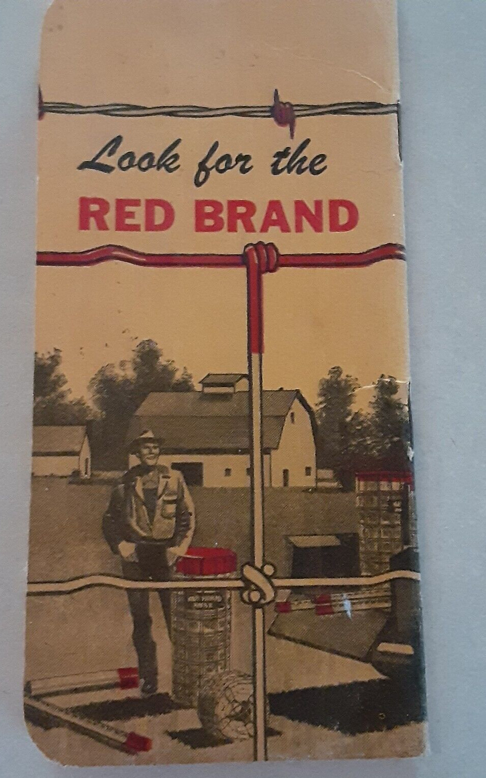 RED BRAND FENCE Notebook Pad – Botsford Lumber Company Rochester MN
