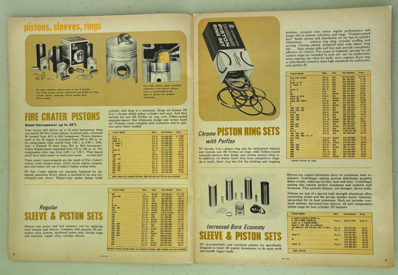 International Harvester Parts & Accessories For 1966 Brochure DCPA26