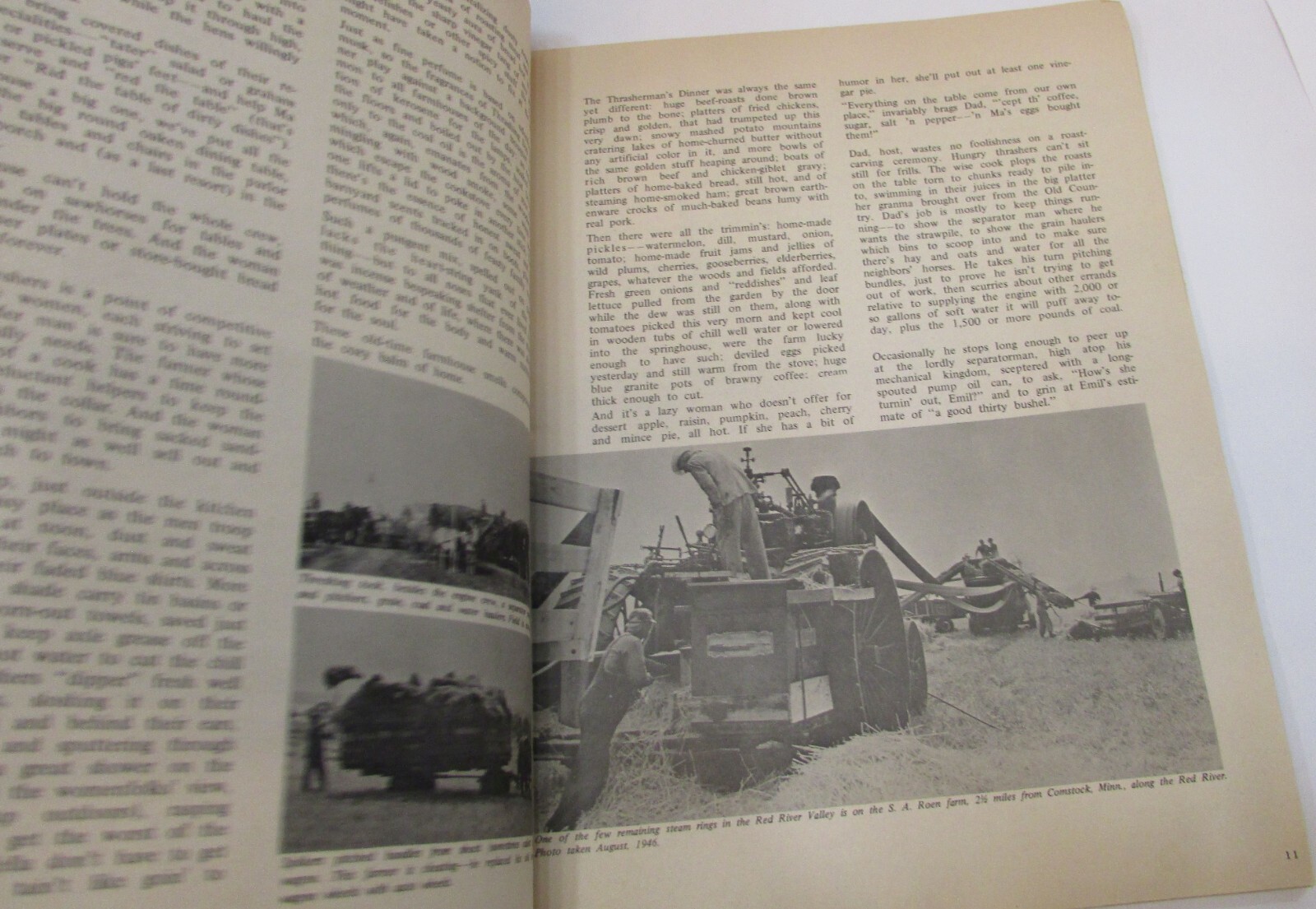 Old 1968 Days of Steam Glory Dana Close Jennings Agriculture Photo pb bk FREE SH