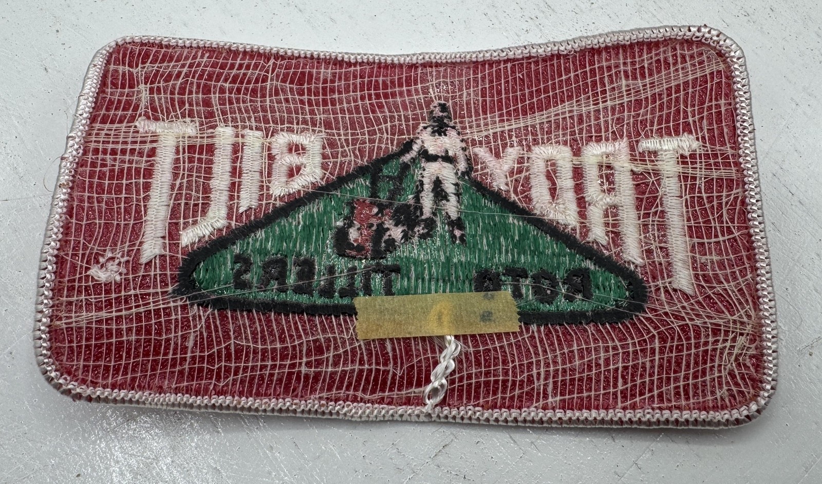 Vintage Troy-Bilt Roto Tillers Embroidered Patch Red Green Multi-Color Logo