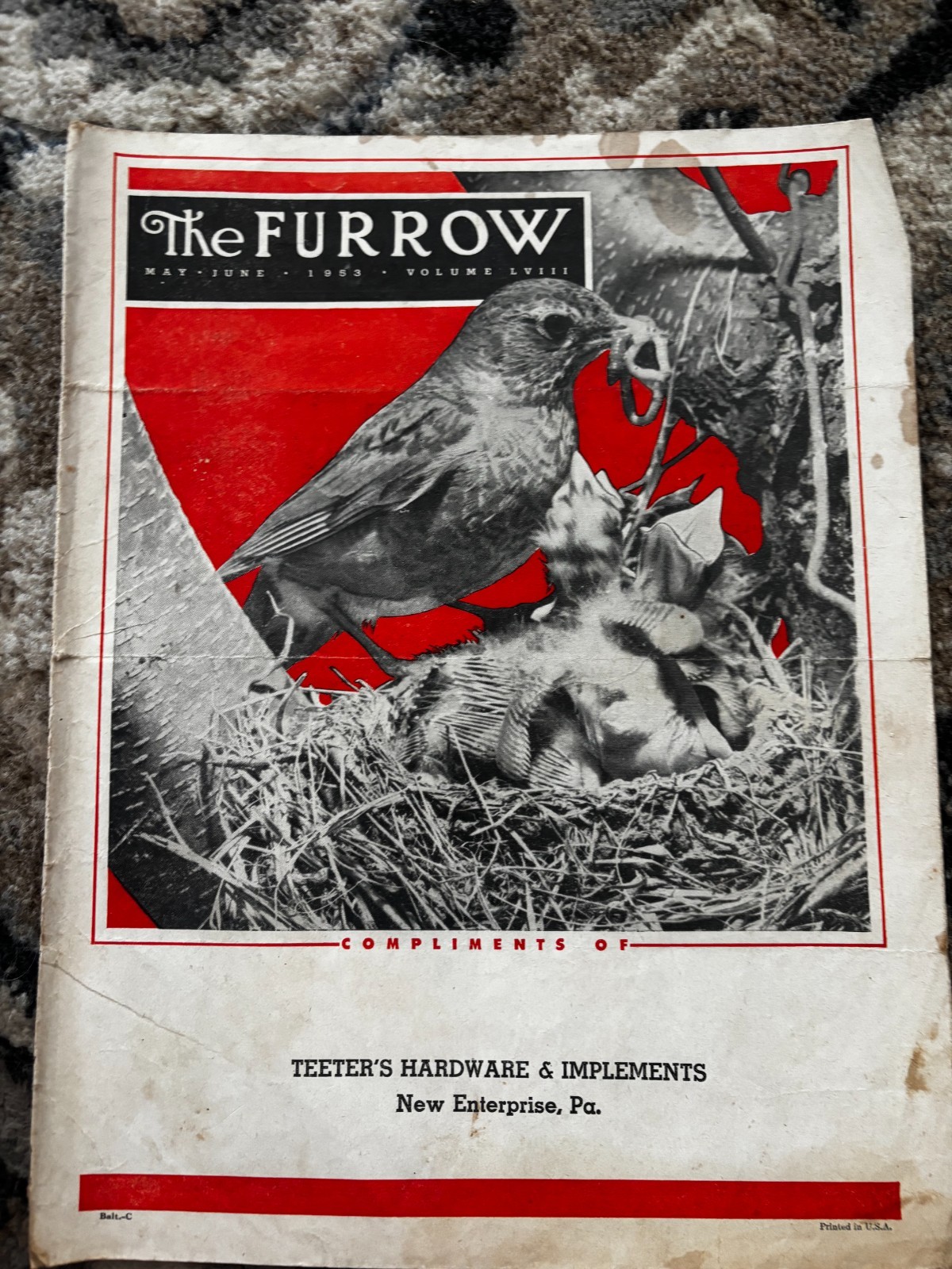 John Deere Furrow Magaziner May-June 1953 New Enterprise PA Brochure DCPA26 no2