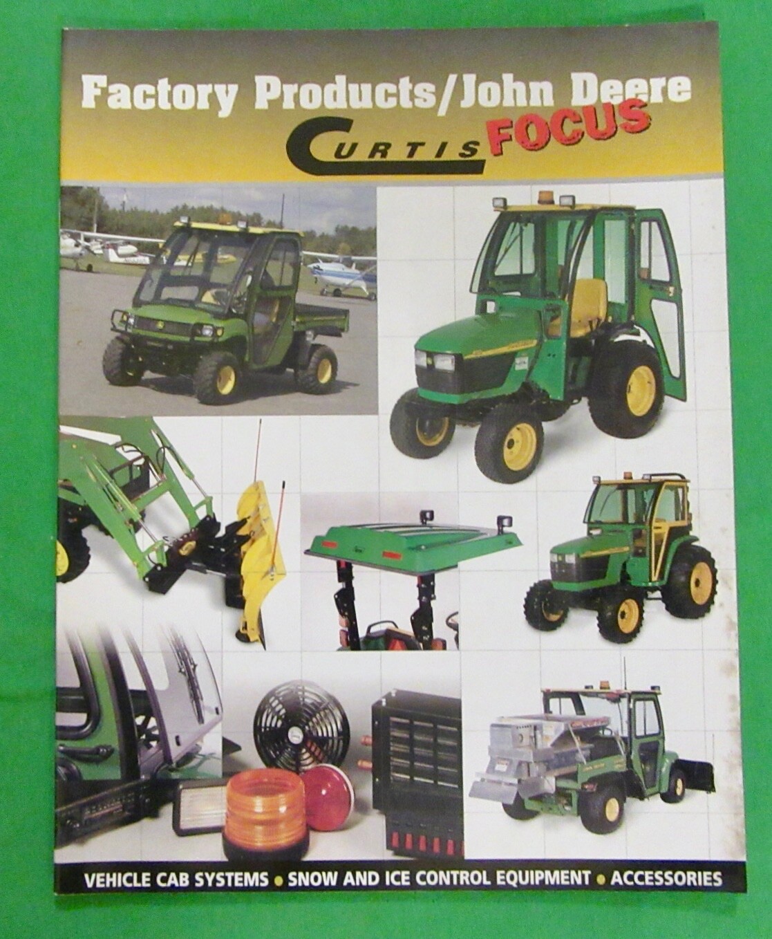 Curtis Factory Products Catalog / Focus on John Deere ( Worcester, Maine)