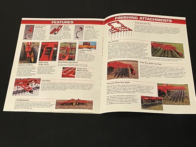 Sunflower Series 5000 Field Cultivator & 9000 Grain Drill Dealer&rsquo;s Brochure