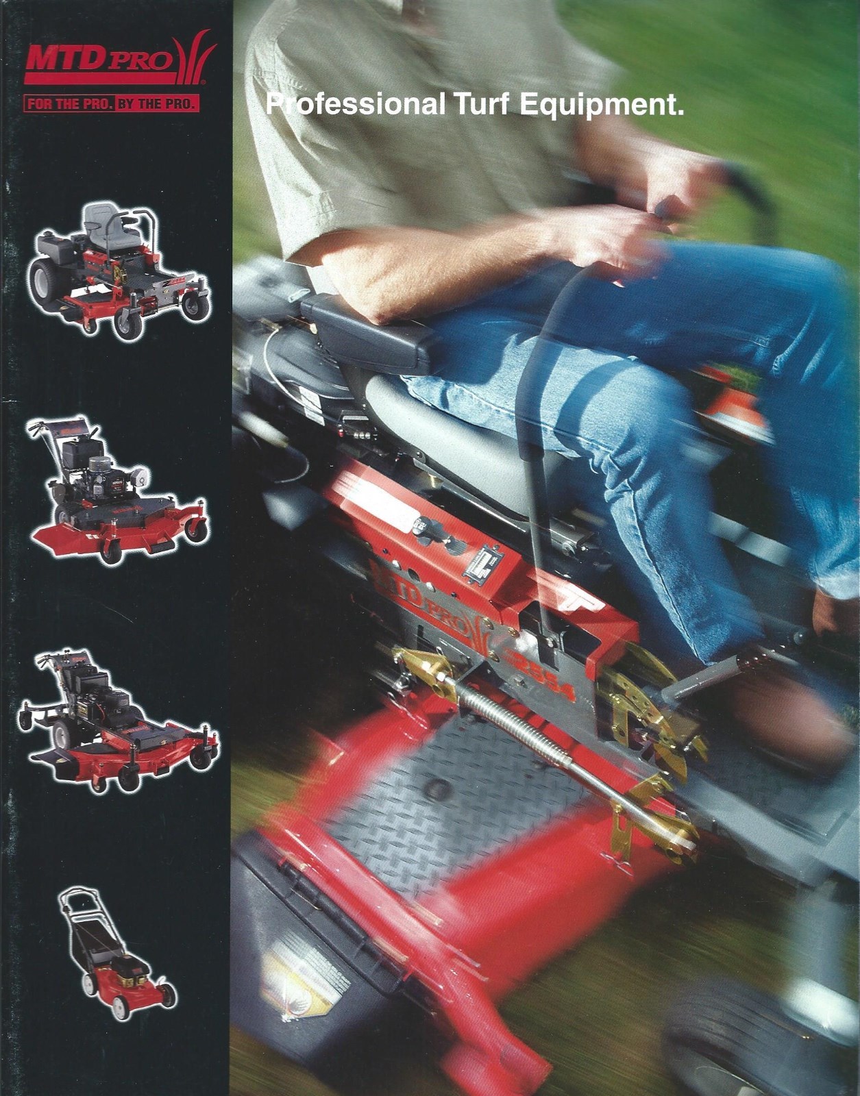 Lawn Equipment Brochure – MTD PRO – Turf Riding Mower et al – c1998 (LG53)