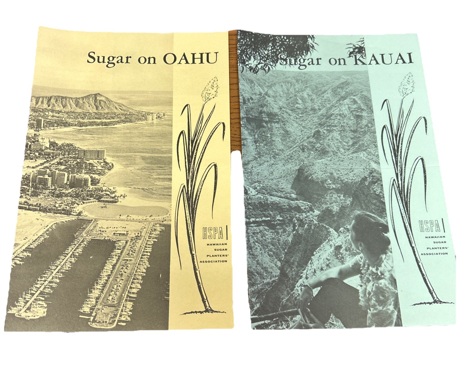 1964 Hawaiian Sugar Cane Industry Vintage Print Advertising Pamphlets Education