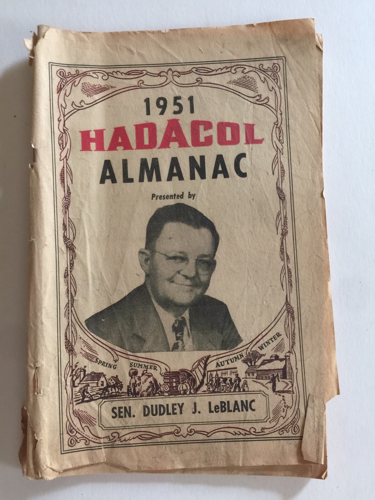 Lot Of 8 Antique Almanacs 1937-1954 Farming Health Great Ads Agriculture
