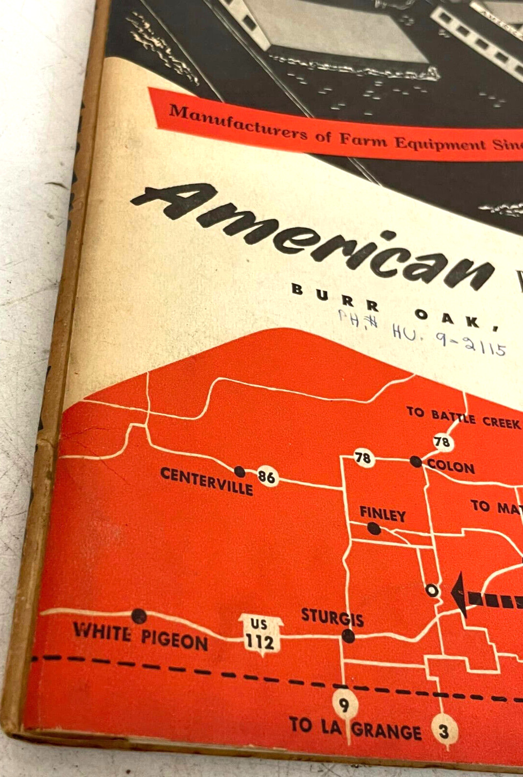Vtg 1958 American Standard Planter Co Farm Equipment Print Ad Brochure Catalog