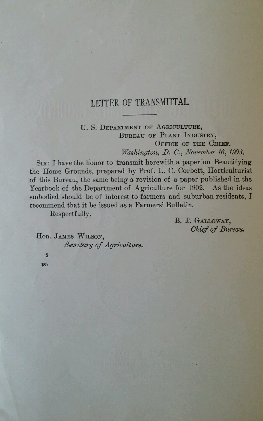 U.S. Department of Ag Vintage 1904 Farmers&rsquo; Bulletin #185 Beautify Home Grounds