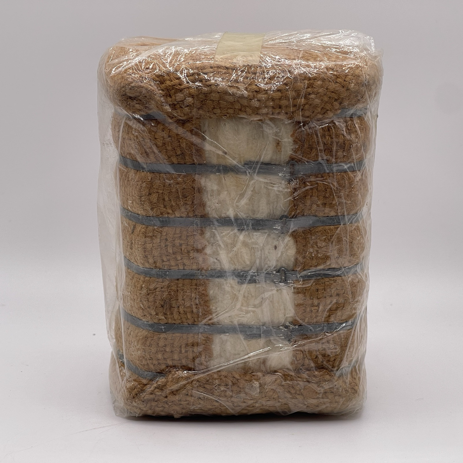 Vintage Miniature Cotton Bale Souvenir New In Wrapping