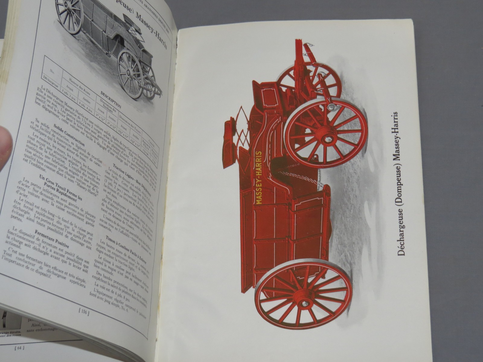 Vintage 1910s Massey Harris Full Line General Catalog Color Plates 180pgs RARE