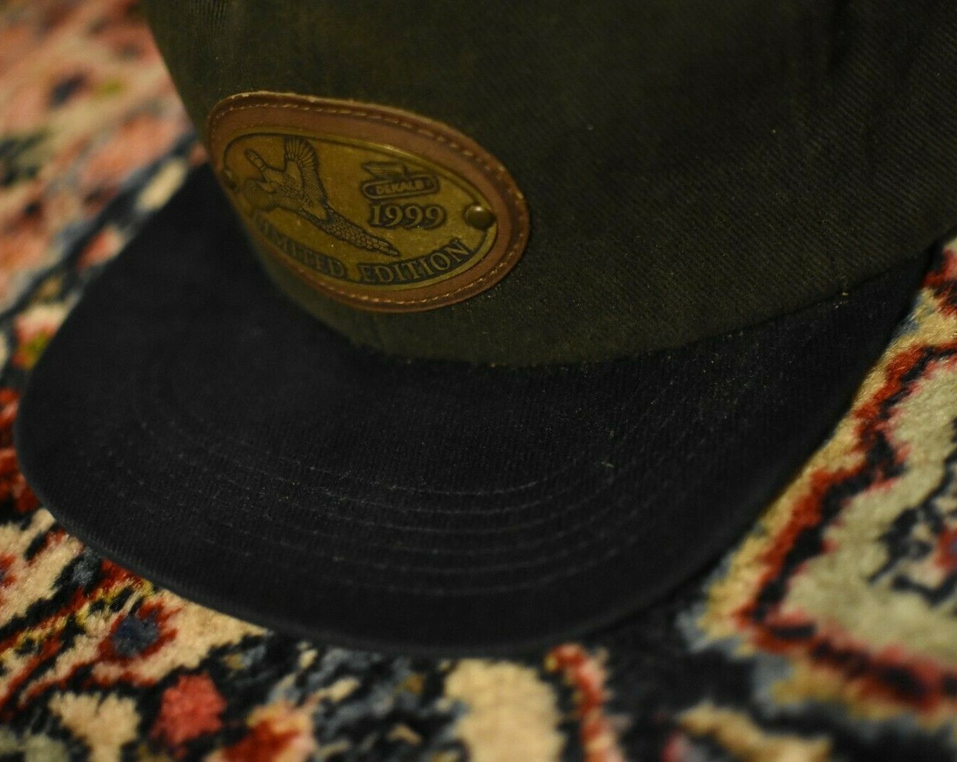 Vtg Dekalb Limited Edition 1999 Hat Snapback Metal Farm K Product Blue Green USA