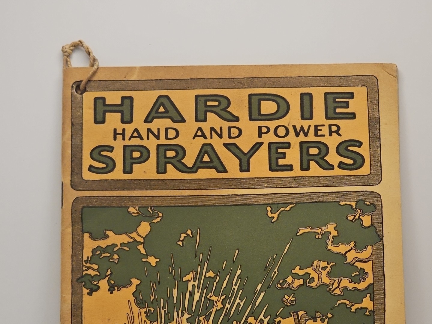 vintage hit miss hardie sprayer tractor avery catalog brochure 1920&rsquo;s