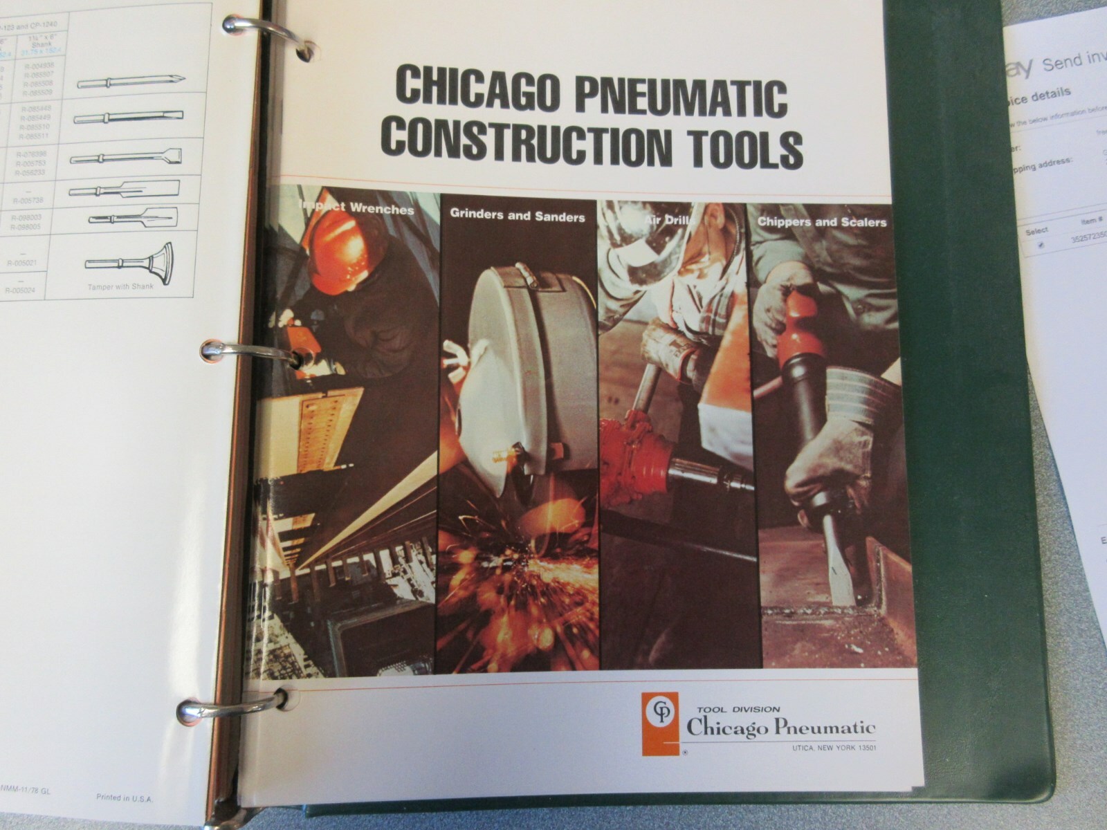 Chicago Pneumatic Construction Tools Information