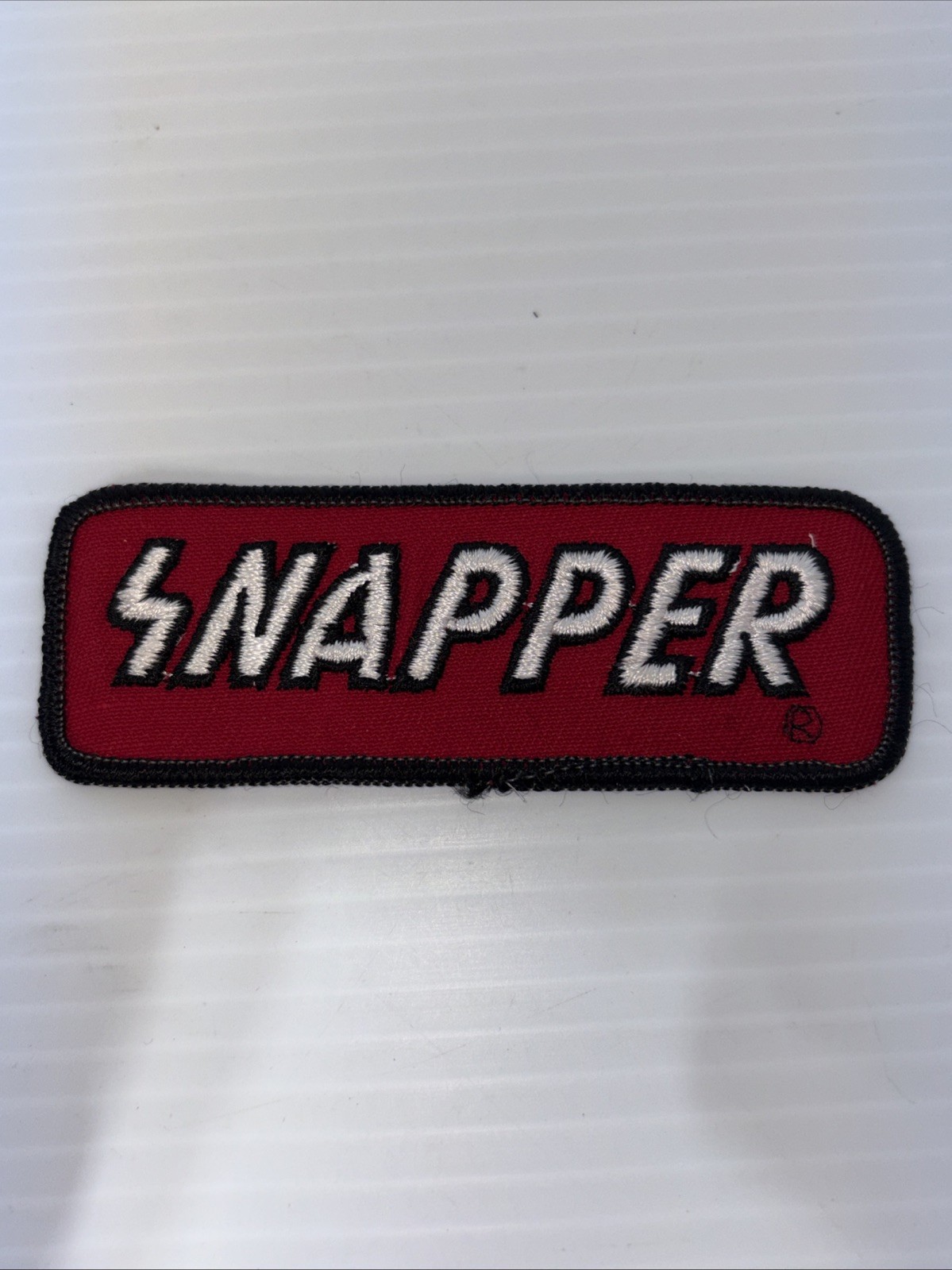Vintage Snapper Tractor Lawn Mower Farm Equipment Patch NOS 1-3/8×4”