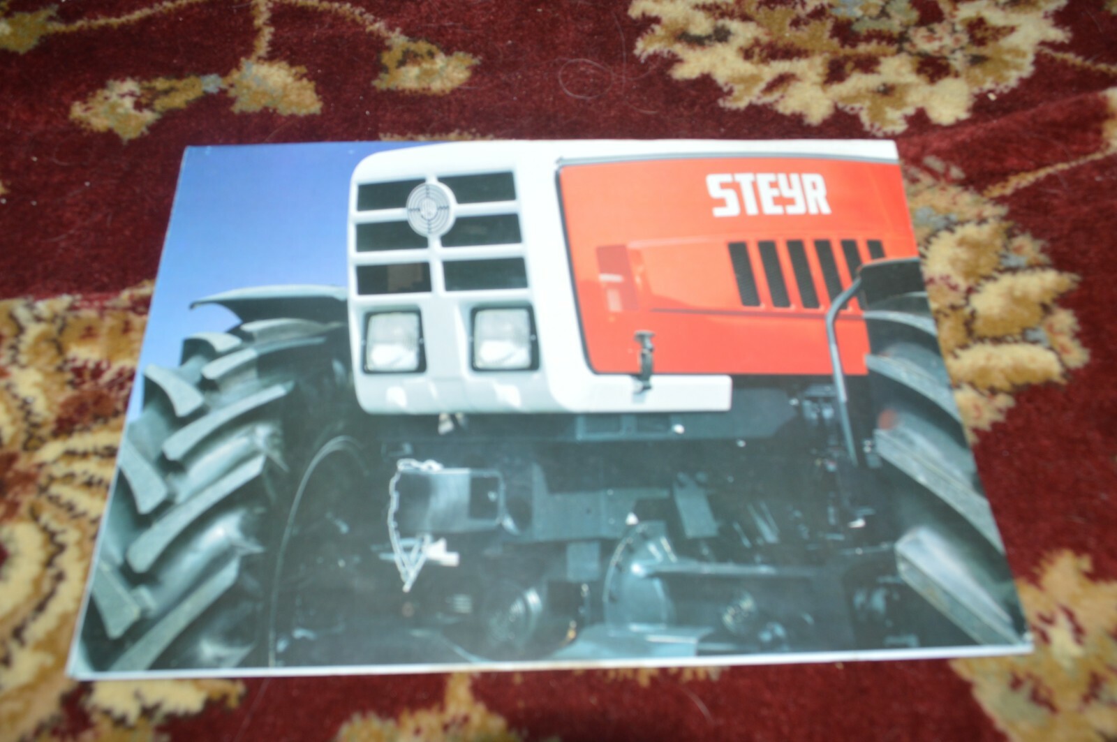 Steyr 8055 8060 8080 8100 8120 8170 768 Tractor For 1983 Brochure FCCA