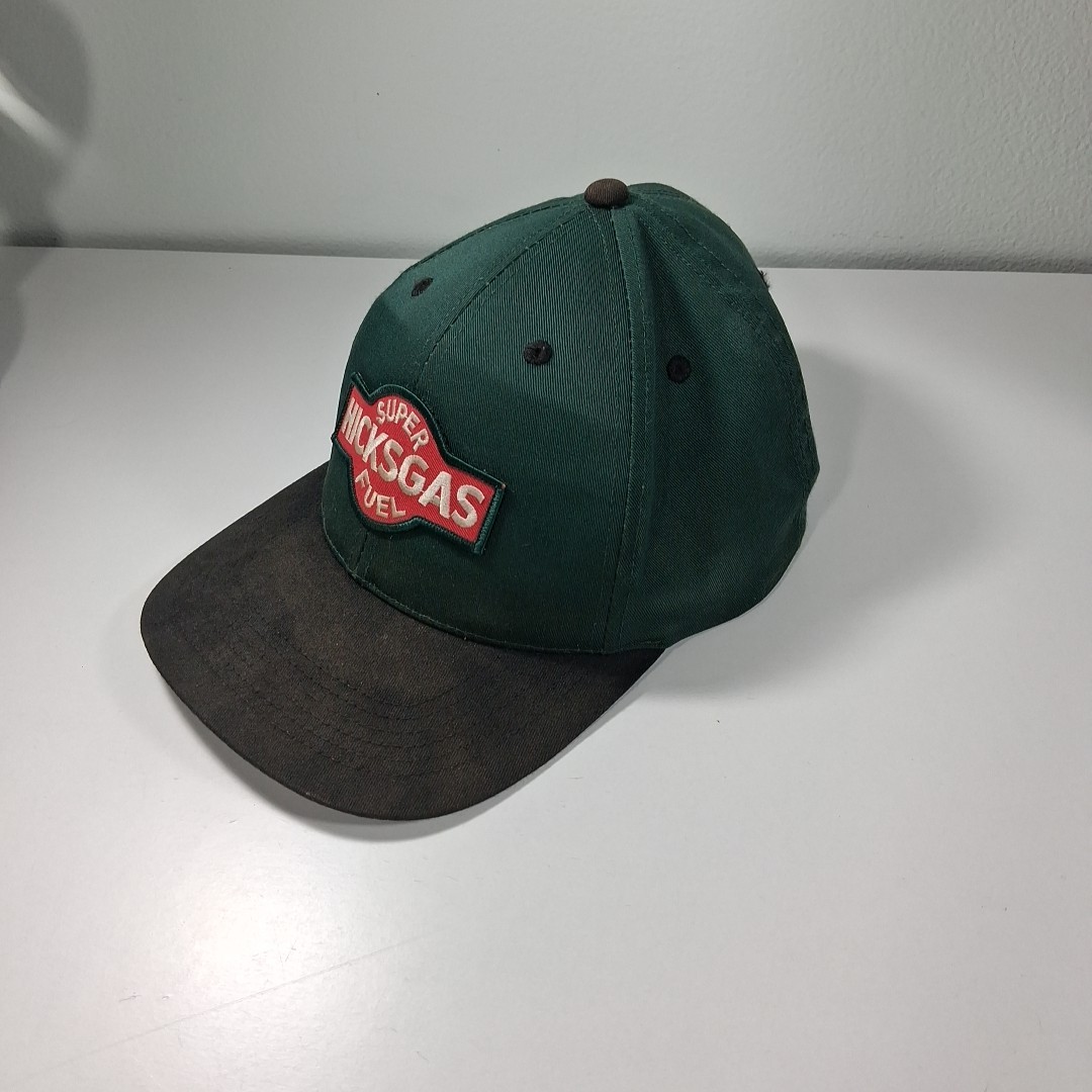Super HICKSGAS Hat Cap Adjustable Natural Red Green One size Snapback