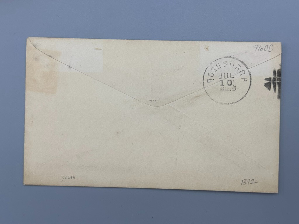 1886 BUCKEYE MOWER Dodd Advertising FARM Illustrated Postal Cover PORTLAND OR