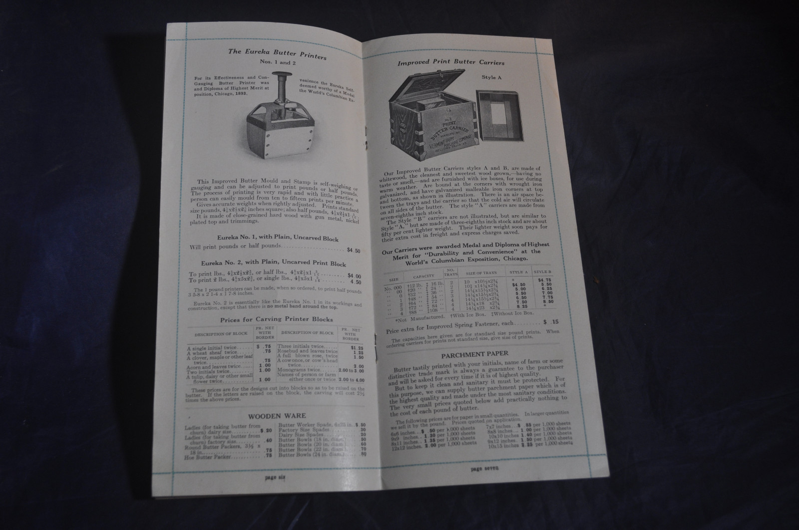 Ca 1910 Necessities Modern Dairy – Vermont Farm Machine Catalog *TWO DOG POWER*