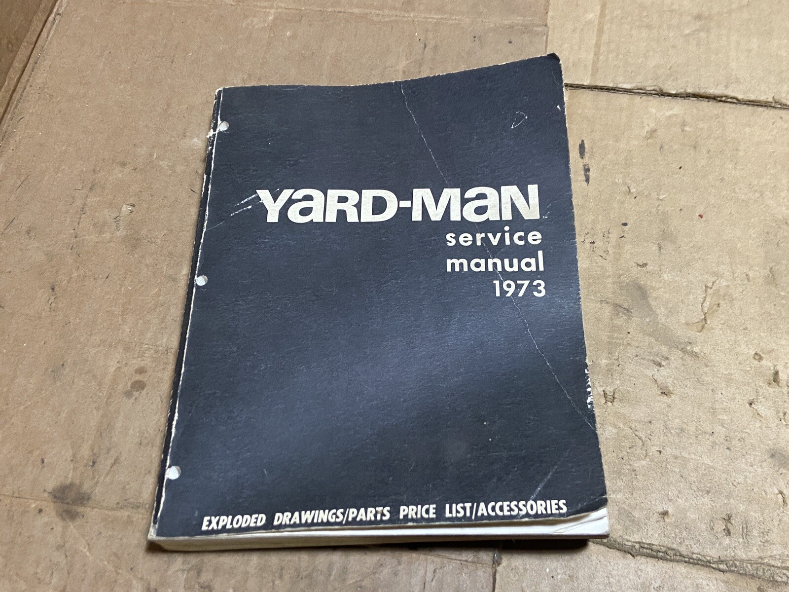 1973 Yard-Man Service & Parts Manual w/ Illustrations – Push Mower, Tractor, Etc