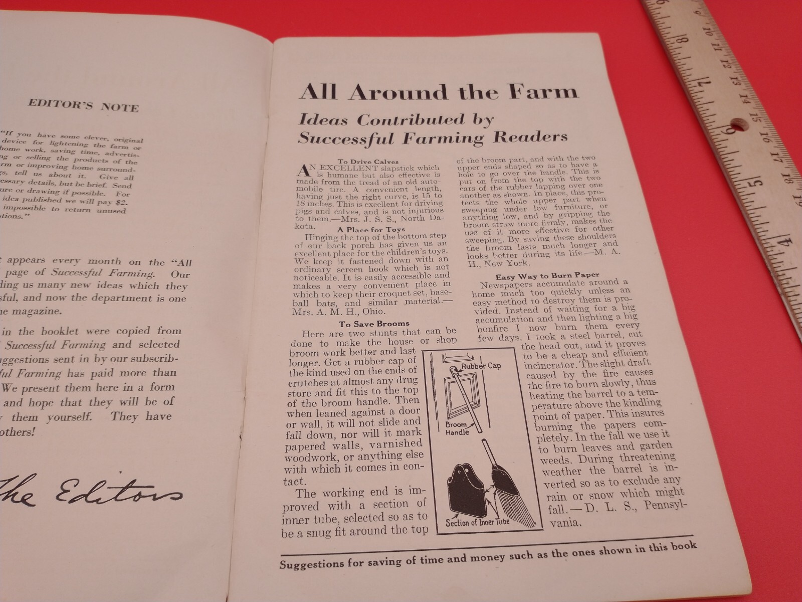 Successful &lsquo;Farming How to Save Time Save Money and Make Profits&rsquo; 1933 #1203