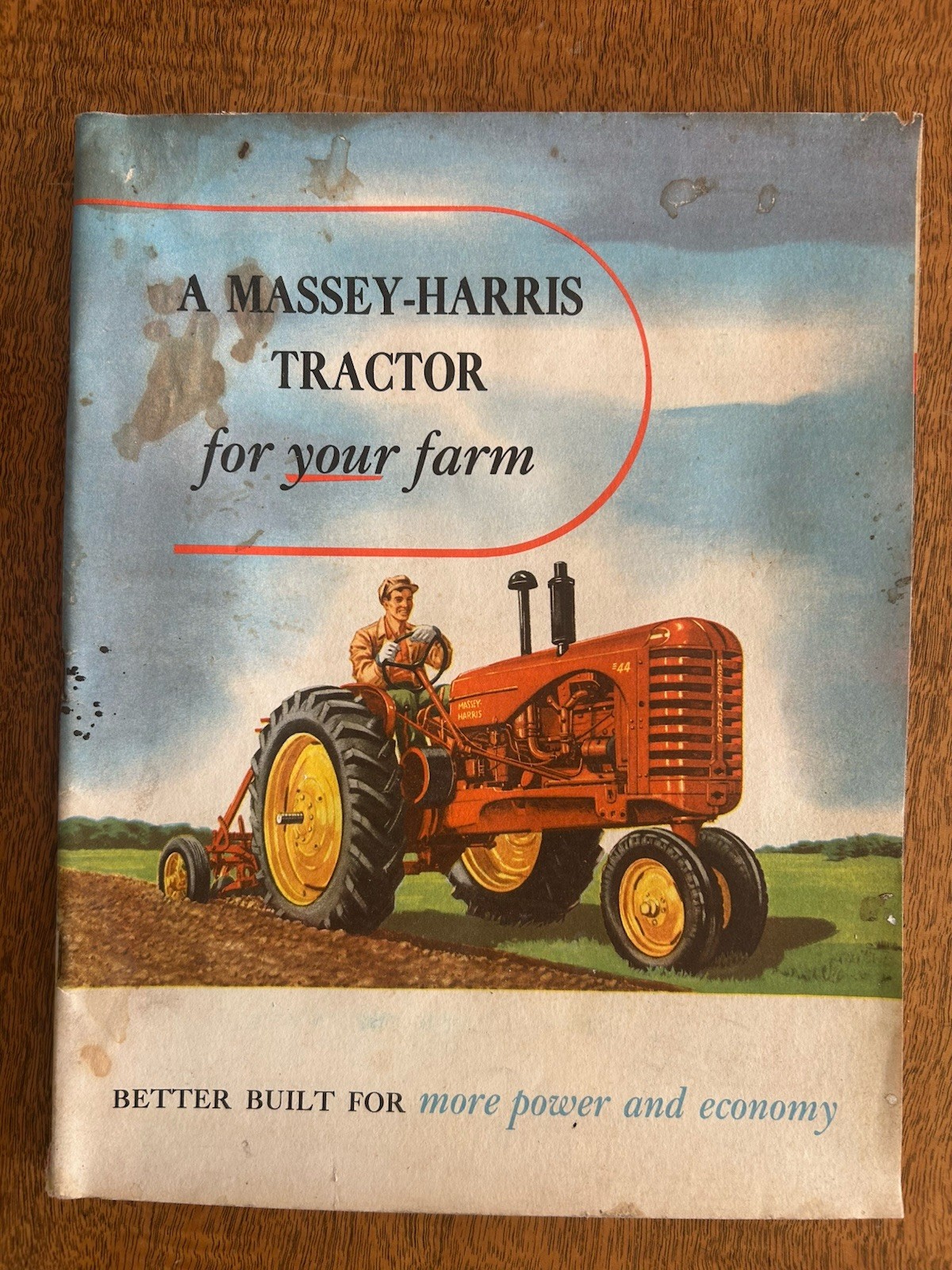 VINTAGE MASSEY HARRIS BUYERS Full Tractor GUIDE Orchard Hillside Rice CATALOG