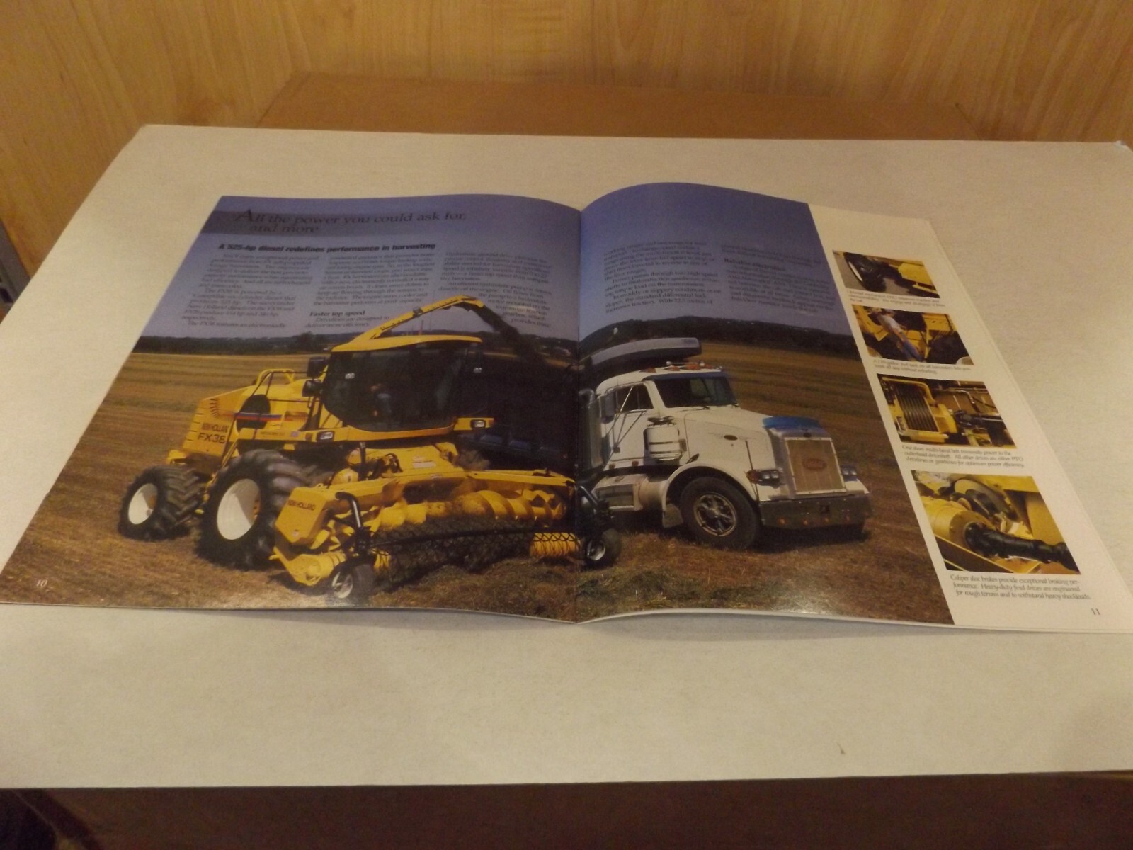 2001 NEW HOLLAND FORAGE HARVESTERS FX28 FX38 FX58 . LIT # 31002830 2001