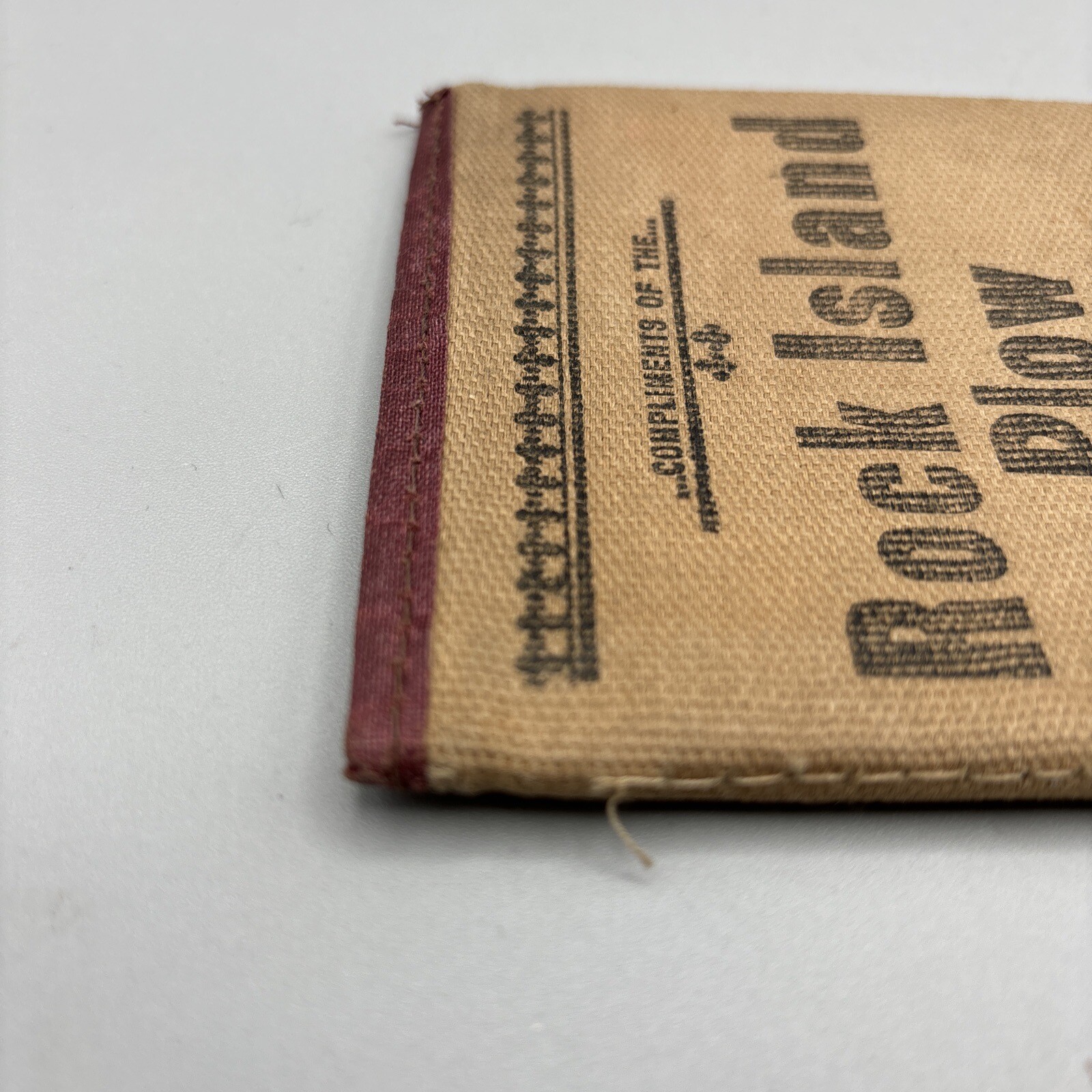 Antique Rock Island Plow Advert. Canvas Notebook & I.O.O.F Resume Schaller, IA