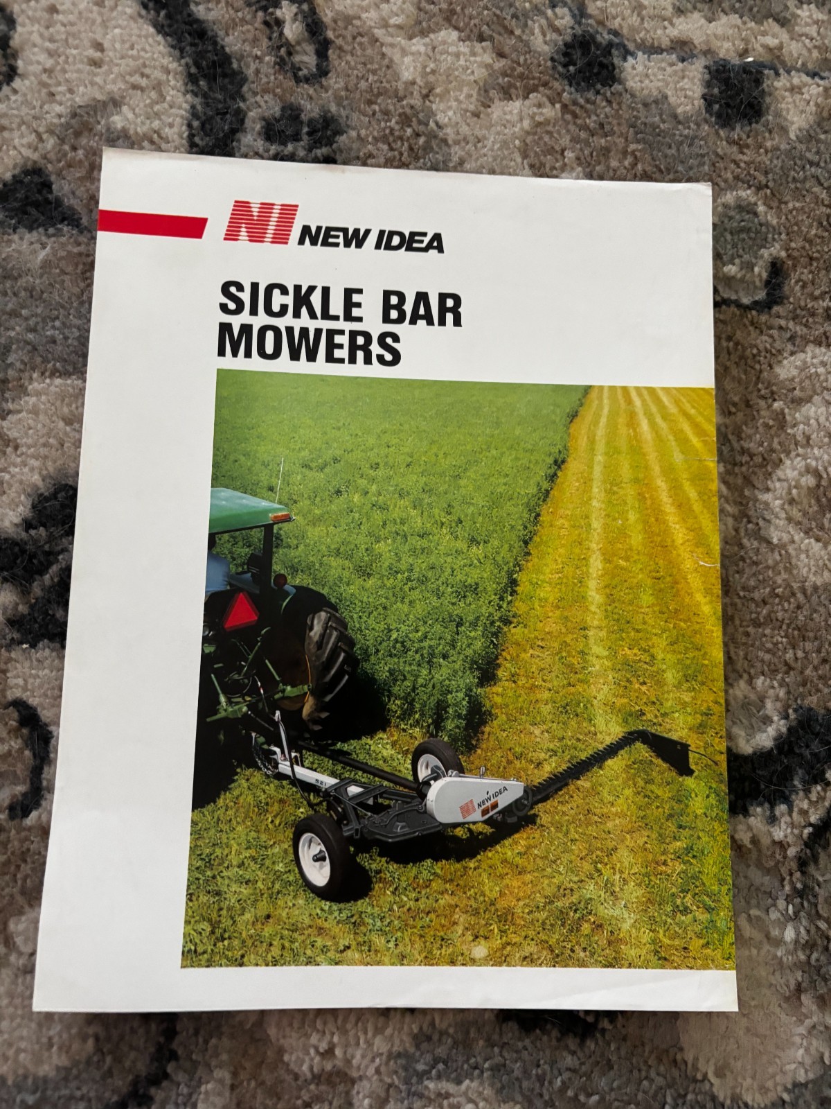 New Idea Sickle Bar Mowers For 1985 Brochure DCPA26