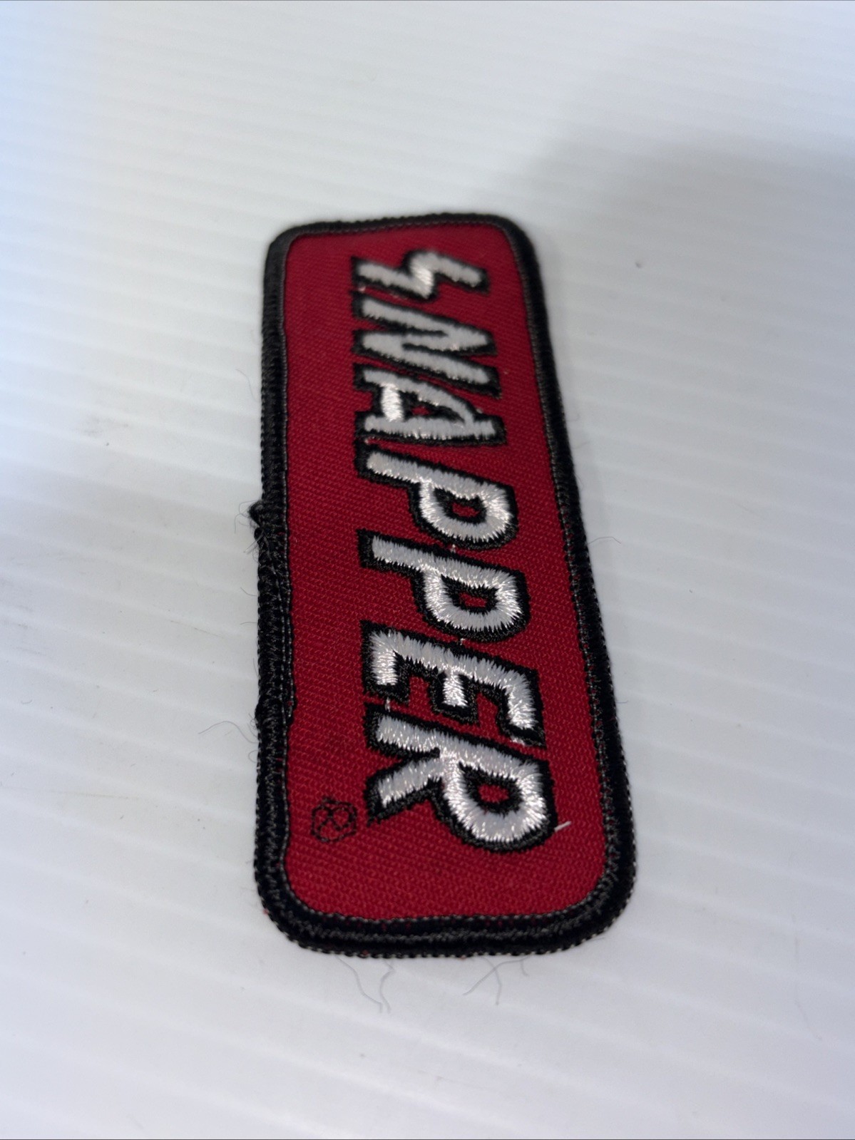 Vintage Snapper Tractor Lawn Mower Farm Equipment Patch NOS 1-3/8×4”