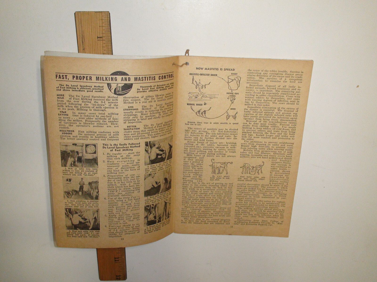 1946 DeLaval Handy Reference Yearbook – Jacob Bender & Son – Sutton, NE