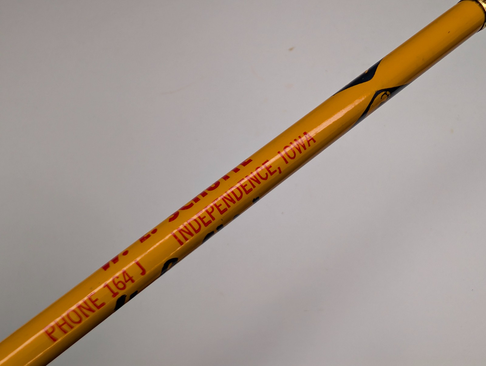 Vtg Independence Iowa Hy-Line Chicks W. E. Schutte Advertising Pencil IA Poultry