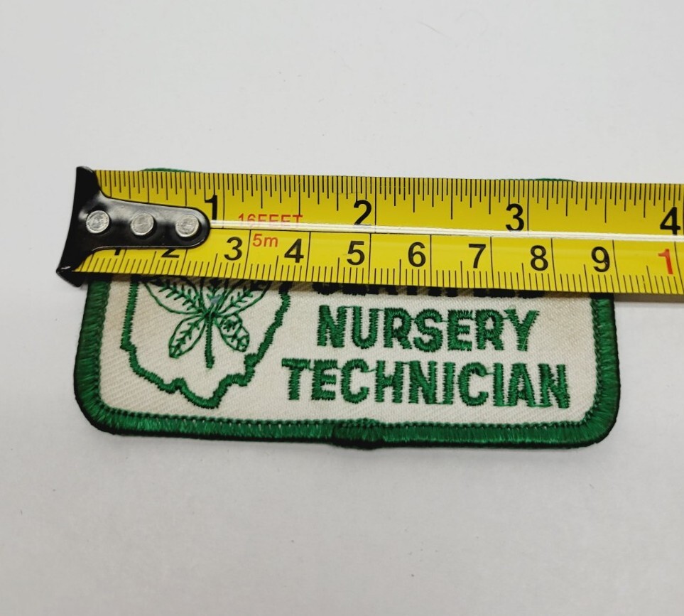 Ohio Certified Nursery Technician Patch – NEW