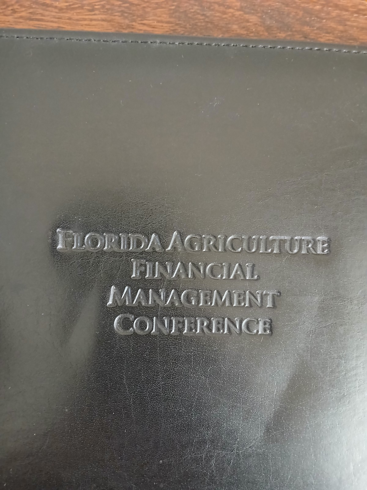 ✨️🌴Rare Florida Agriculture Financial Management Conference Black Padfolio✨️